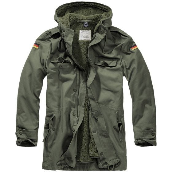 Brandit BW Lipullinen Parka - Oliivi