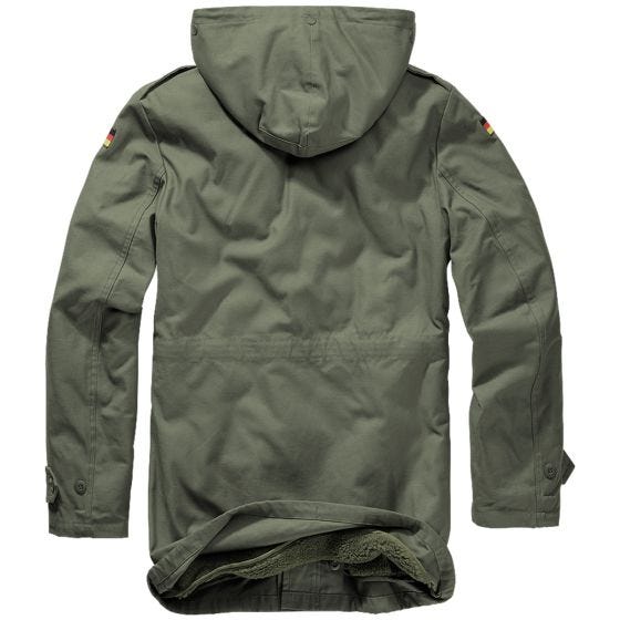 Brandit BW Lipullinen Parka - Oliivi