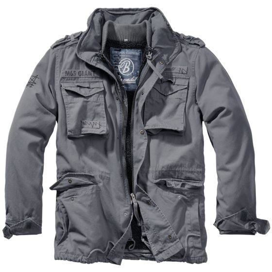 Brandit M-65 Giant Takki Charcoal Grey