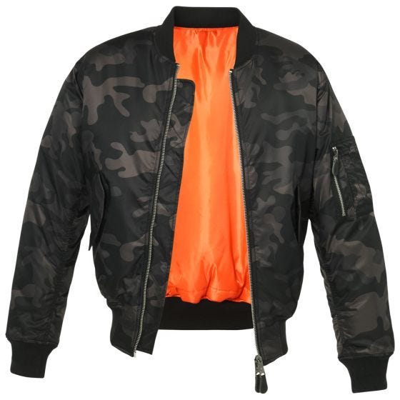 Brandit MA1 Camo Takki - Dark Camo
