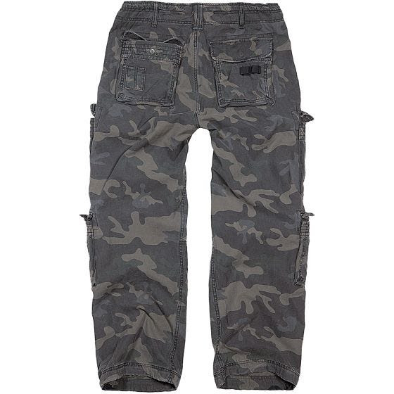 Brandit Pure Vintage Housut - Dark Camo