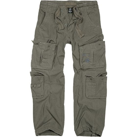 Brandit Pure Vintage Housut - Oliivi