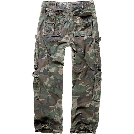 Brandit Pure Vintage Housut - Woodland