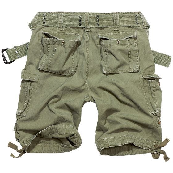 Brandit Savage Vintage Shortsit - Oliivi