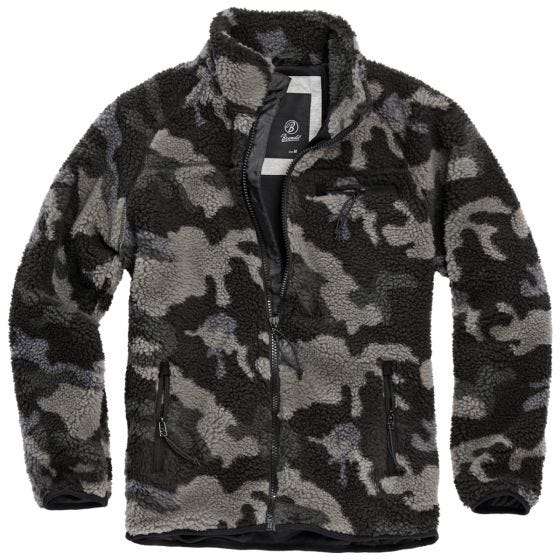 Brandit Teddyfleece Takki - Dark Camo