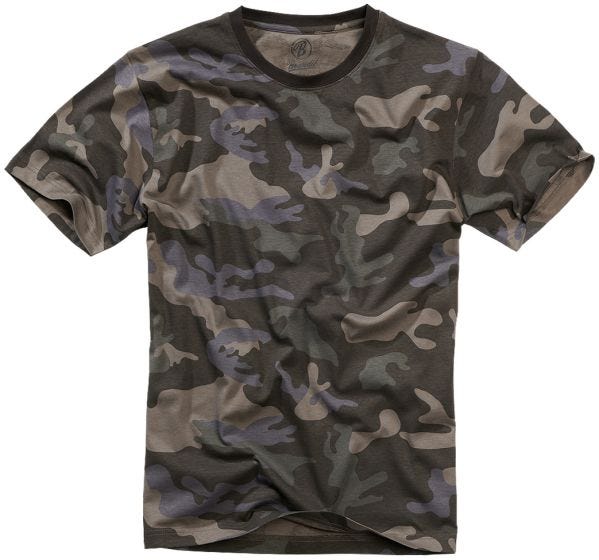 Brandit T-paita - Dark Camo