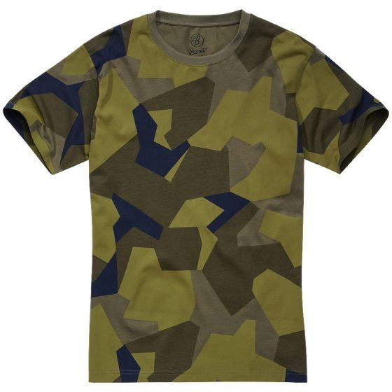 Brandit T-paita - Swedish M90 Camo