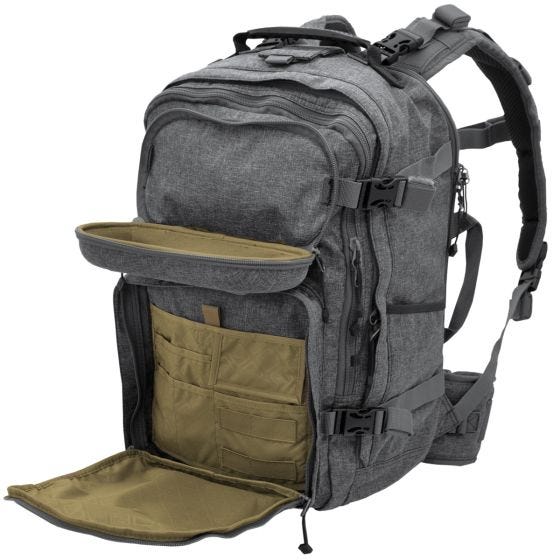 Civilian Lab Grayman Patrol Pack Thermo Cap Päiväreppu - Harmaa