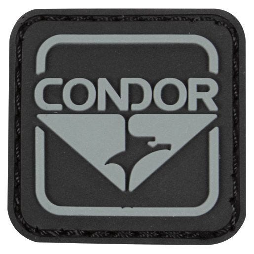 Condor Symbolimerkki PVC Musta/Harmaa