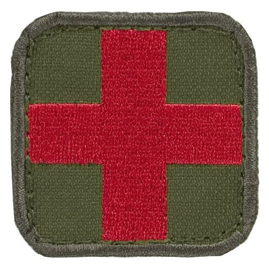 Condor Lääkintämerkki Olive Drab/Punainen