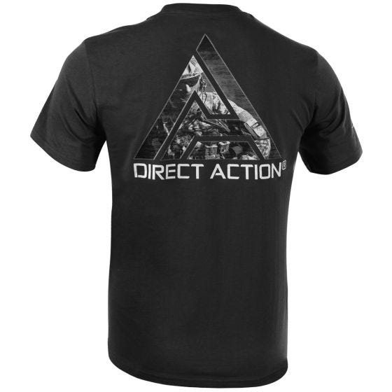 Direct Action Logo D.A. 3 T-paita Musta