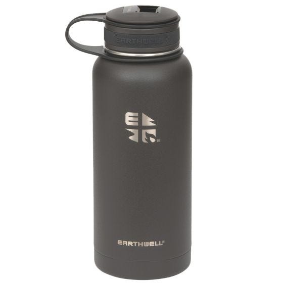 Earthwell Kewler Opener Tyhjiöpullo 946 ml Volcanic Black