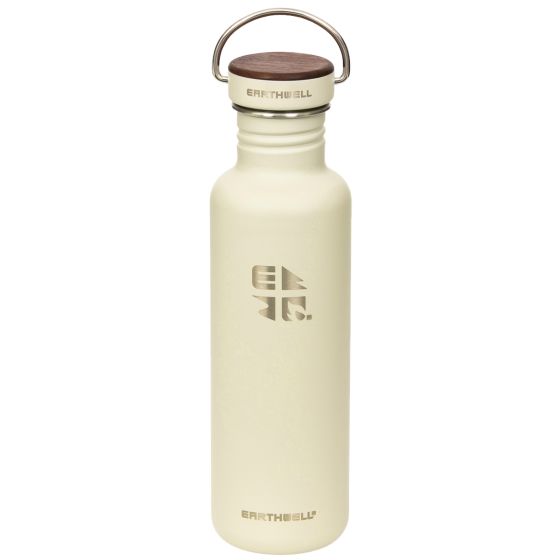 Earthwell Woodie Yksiseinäinen Pullo 800 ml Walnut/Baja Sand