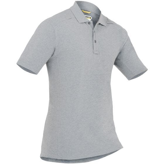First Tactical Kynätaskullinen Lyhythihainen Poolo Miesten Puuvilla Heather Grey