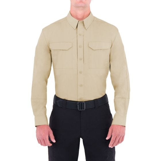 First Tactical Specialist Tactical Pitkähihainen Paita Miesten Khaki