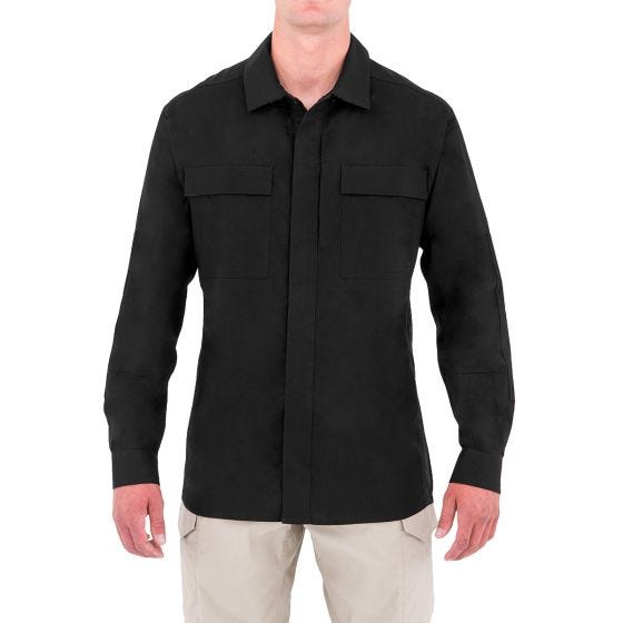First Tactical Tactix BDU Pitkähihainen Paita Miesten Musta