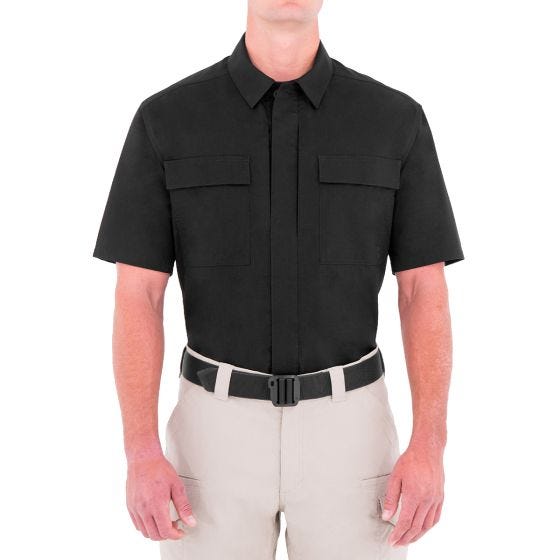 First Tactical Tactix BDU Lyhythihainen Paita Miesten Musta