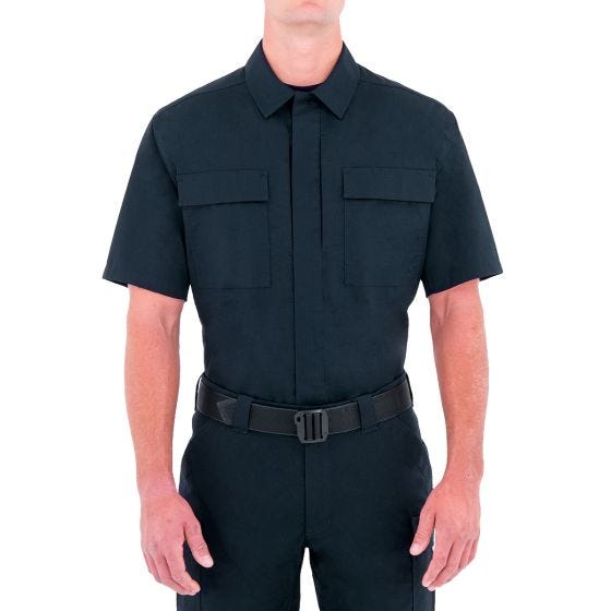 First Tactical Tactix BDU Lyhythihainen Paita Miesten Midnight Navy