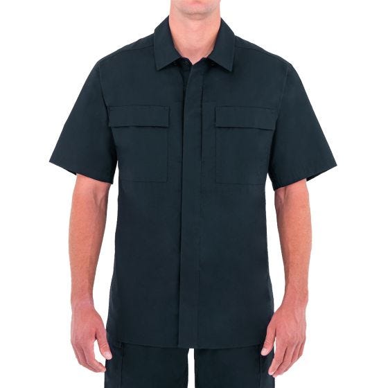 First Tactical Tactix BDU Lyhythihainen Paita Miesten Midnight Navy