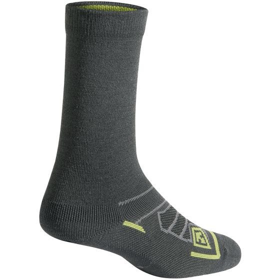 First Tactical Kaikkien Vuodenaikojen Sukat Merinovilla 6" Hiili