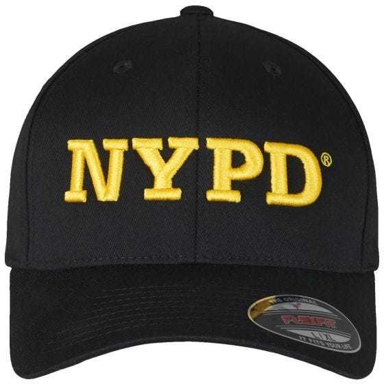 Flexfit NYPD 3D Logo Lippalakki - Musta