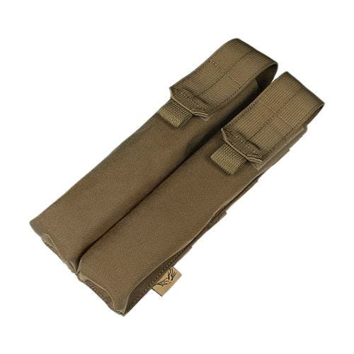 Flyye Double P90/UMP Magazine Pouch MOLLE Coyote Brown