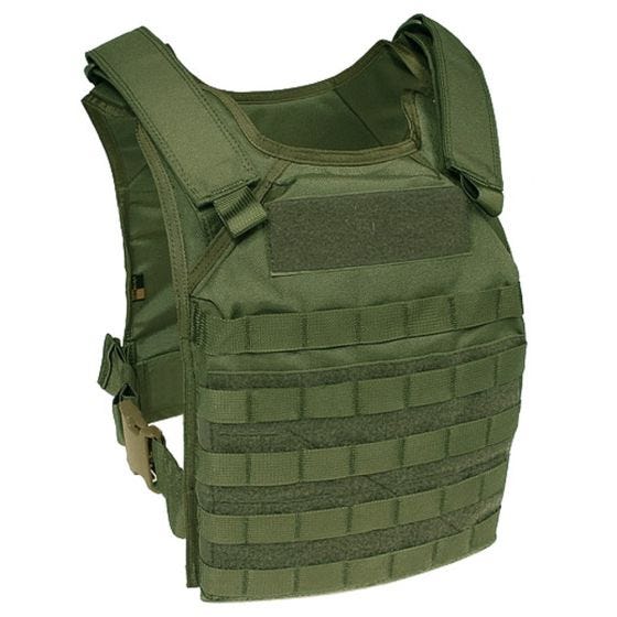 Flyye Fast Attack GEN 1 Suojalevyliivi MOLLE - Olive Drab