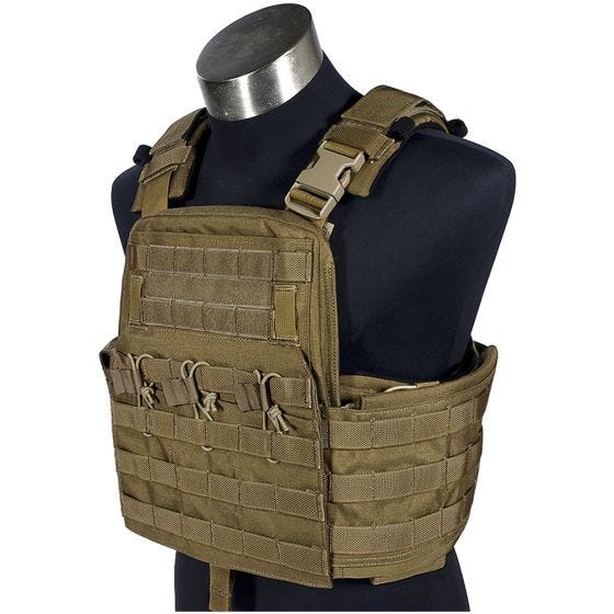 Flyye Field Compact Suojalevyliivi - Coyote Brown