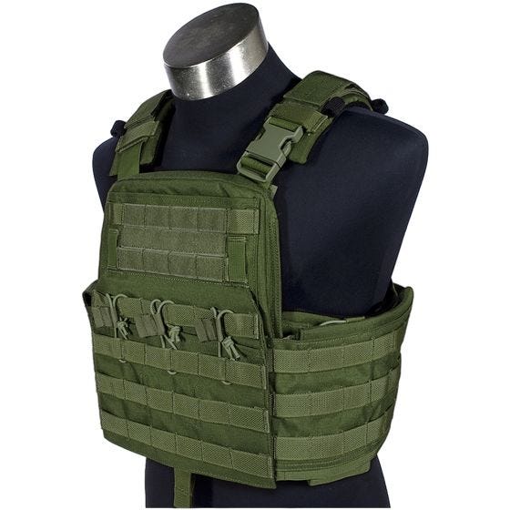 Flyye Field Compact Suojalevyliivi - Olive Drab