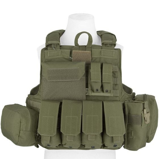 Flyye Force Recon ver. Mar Taskullinen Liivi - Ranger Green