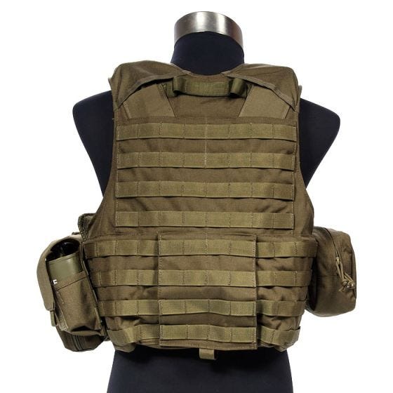 Flyye Force Recon ver. Land Taskullinen Liivi - Coyote Brown