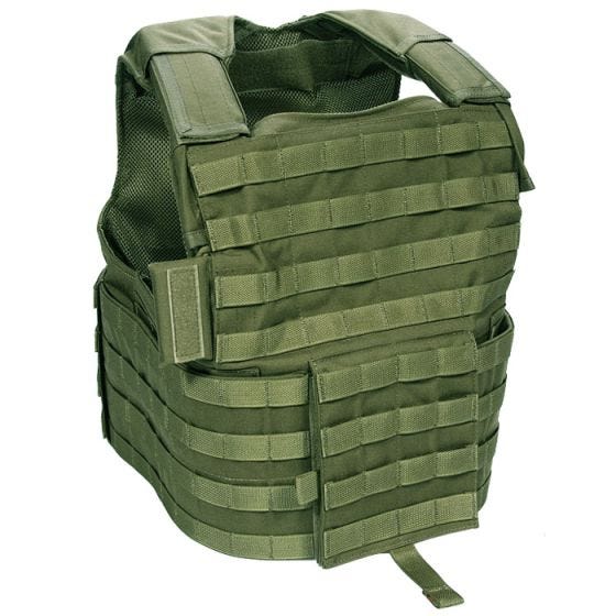 Flyye Force Recon ver. Land Taskullinen Liivi - Olive Drab