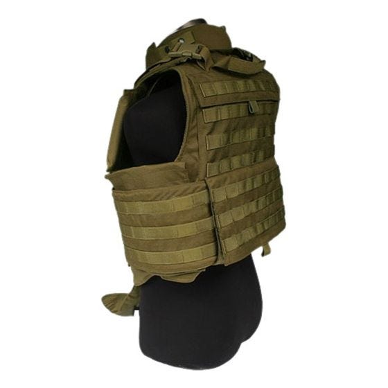 Flyye MTV MOLLE-liivi - Coyote Brown