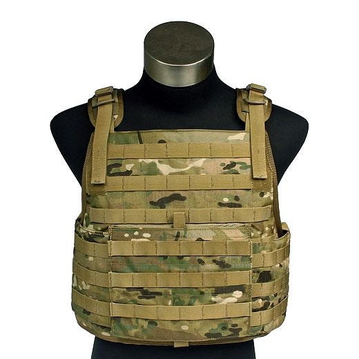 Flyye PC Suojalevyliivi MOLLE-tyylinen - MultiCam