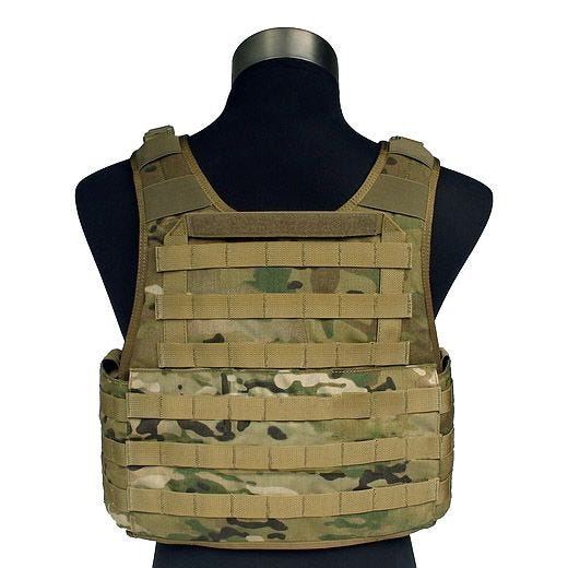 Flyye PC Suojalevyliivi MOLLE-tyylinen - MultiCam