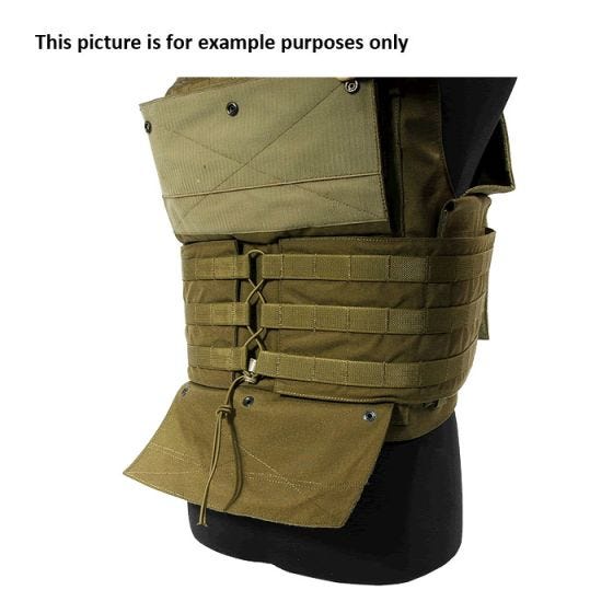 Flyye Spartan Taktinen Liivi - Musta