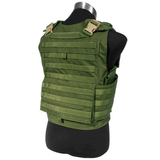 Flyye Spartan Taktinen Liivi - Olive Drab