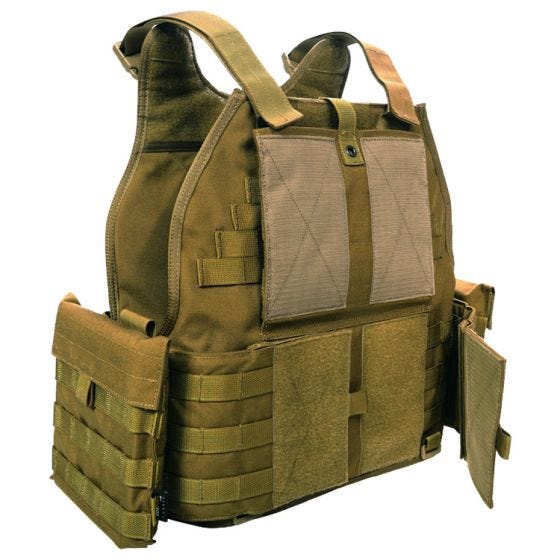 Flyye MOLLE SPC Suojaliivi - Coyote Brown