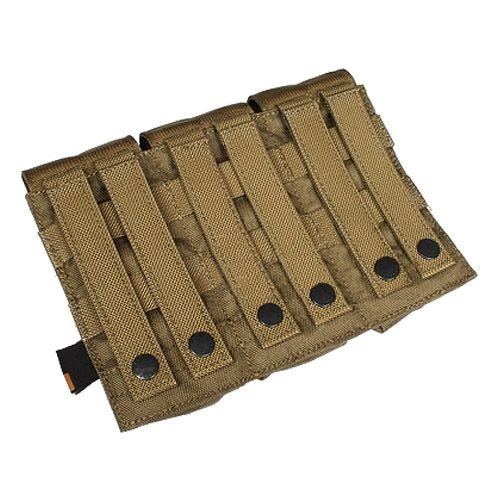 Flyye Triple M4/M16 Magazine Pouch MOLLE Coyote Brown