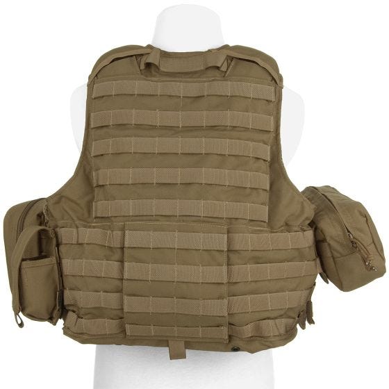 Flyye Force Recon ver. Mar Taskullinen Liivi - Coyote Brown