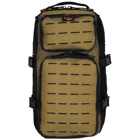 Fox Outdoor Assault-Travel Reppu Musta/Coyote