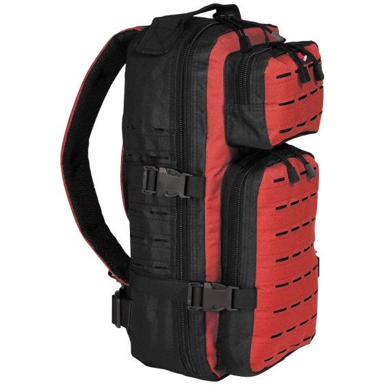 Fox Outdoor Assault-Travel Reppu - Musta/Punainen