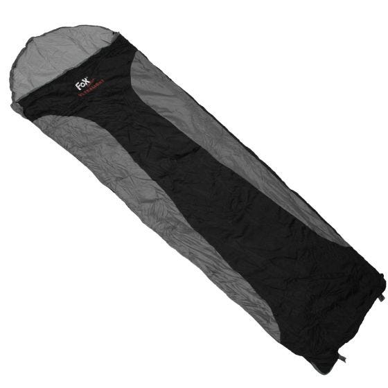 Fox Outdoor Ultralight Makuupussi Musta/Harmaa