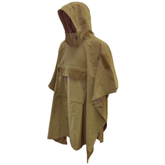Hazard 4 Villa Technical Soft Shell -poncho Coyote