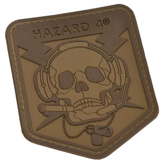 Hazard 4 3D Operator Skull Moraalimerkki Coyote