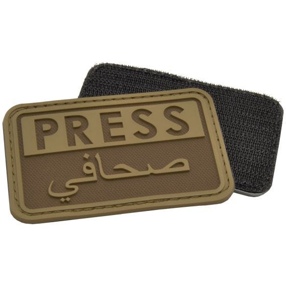 Hazard 4 3D Press / Arabic Reporters Moraalimerkki Coyote