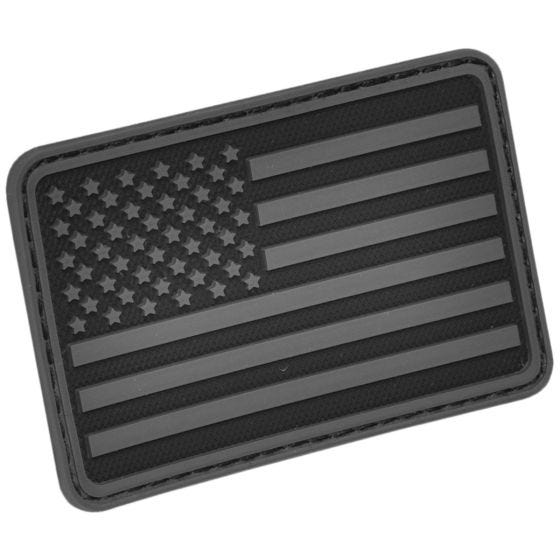 Hazard 4 USA Flag Left Arm Moraalimerkki Musta