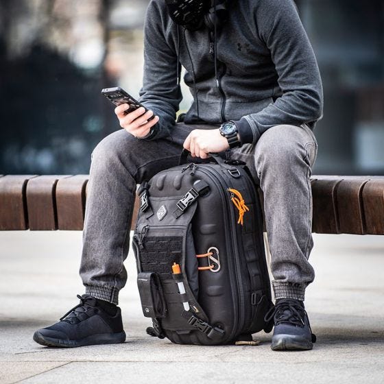 Hazard 4 Beavertail MOLLE Cargopaneeli - Musta