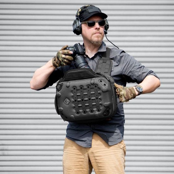 Hazard 4 Hibachi Hard MOLLE Olkareppu Musta