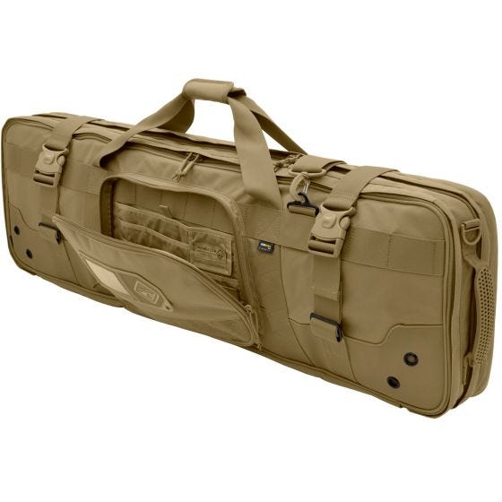 Hazard 4 Longshot Delux Pitkä Aselaukku - Coyote